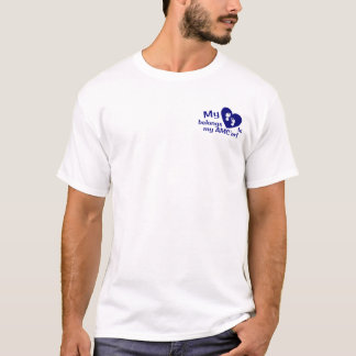 Camiseta Meu coração pertence a meu AMC'er
