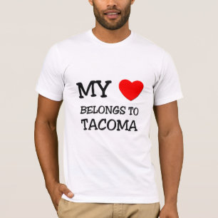 Camiseta Meu coração pertence a TACOMA