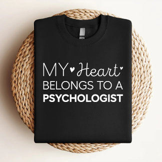 Camiseta Meu Coração Pertence A Um Psicólogo Cute Psycholog