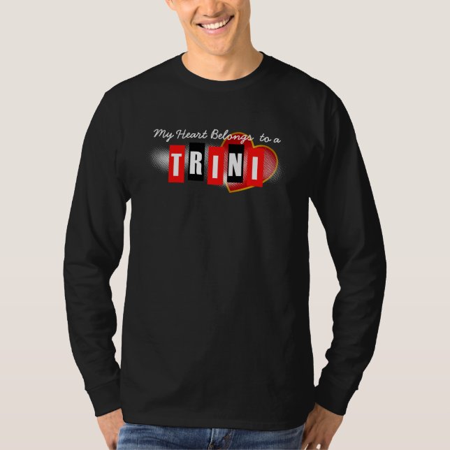 Camiseta Meu Coração Pertence a um Trini (Frente)