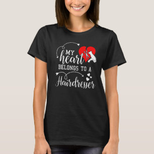 Camiseta Meu Coração Pertence A Uma Esposa Orgulhosa De Cab