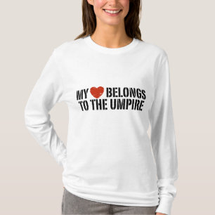 Camiseta Meu coração pertence ao árbitro