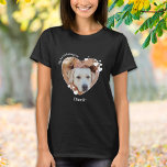 Camiseta Meu Coração Pertence Ao Cachorro De Fotos De Pet L<br><div class="desc">Carregar seu melhor amigo com você em todos os lugares que você vai com esta camisa personalizada de amante de cachorros-fotos! Deve ter para cada amante de cachorro, mãe de cachorro e pai de cachorro! Uma reviravolta divertida no meu Cachorro, esta camisa diz "Meu Coração Pertence A"... Personalize com a...</div>