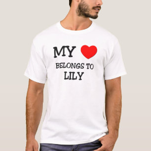 Camiseta Meu coração pertence ao LÍRIO