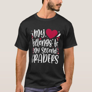 Camiseta Meu Coração Pertence ao Meu Segundo Professor Vale