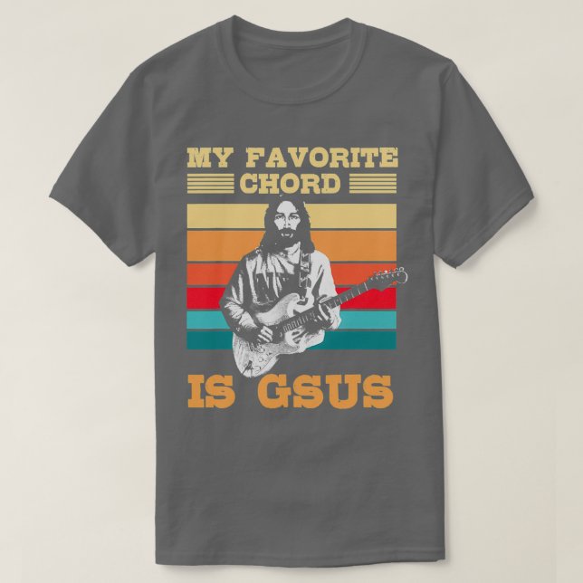 Camiseta Meu Cordão Favorito É Gsus Guitarista (Frente do Design)