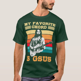 Camiseta Meu Cordão Favorito É Gsus Guitarista