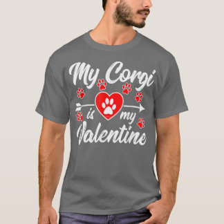 Camiseta Meu Corgi É Meu Namorados