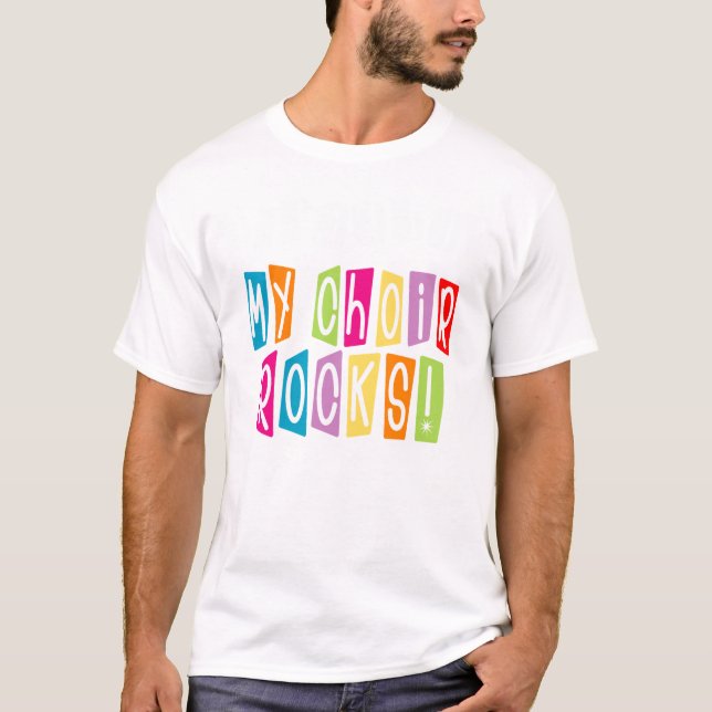 Camiseta Meu coro balança o diretor T-shirt (Frente)