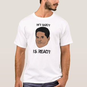 Camiseta Meu corpo é T pronto