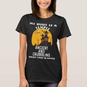 Camiseta Meu Corpo É Um Antigo Templo E Desmoronando Assomb
