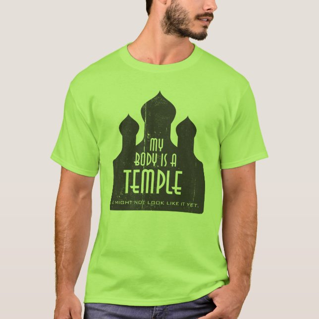 Camiseta Meu corpo é um modelo do templo 1 (Frente)