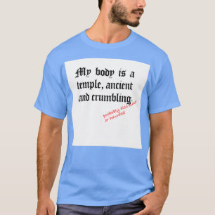 Camiseta Meu corpo é um templo