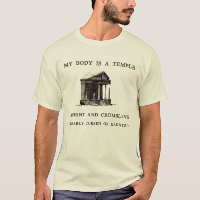 Camiseta Meu corpo é um templo (Frente)