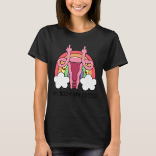 Camiseta Meu Corpo Meu Dedo Médio Feminista