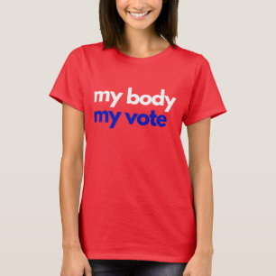 Camiseta Meu Corpo Meu Voto