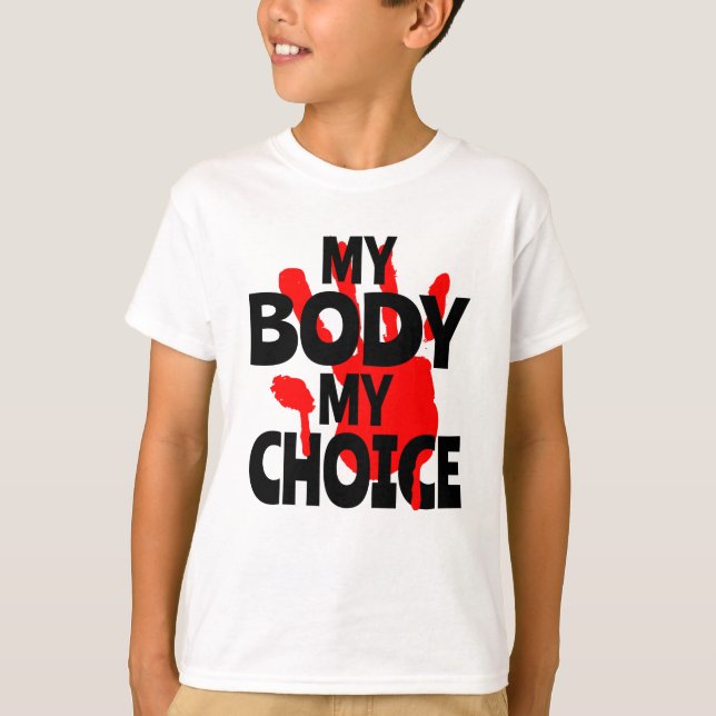 Camiseta Meu Corpo Minha Escolha (Frente)