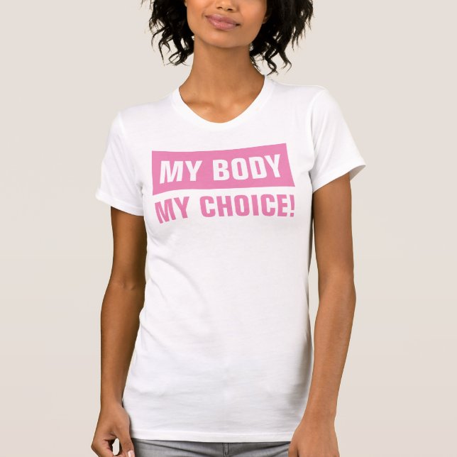 Camiseta Meu Corpo Minha Escolha (Frente)