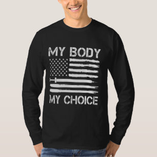 Camiseta Meu Corpo Minha Escolha Sem Mandatos De Vacina