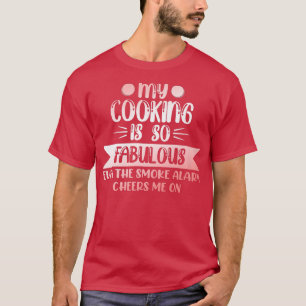 Camiseta Meu Cozinhar É Fabuloso Cook Chef Kitchen Comida M