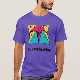 Camiseta Meu DatingApp nos anos 90 ao estilo dos anos 90
