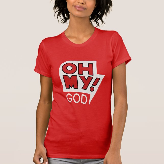 Camiseta Meu Deus! Deus Tee - Amo, Louvor e Estilo (Frente)
