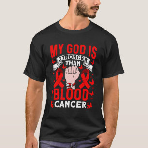 Camiseta Meu Deus É Mais Forte Do Que A Consciência Do Canc