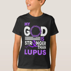 Camiseta Meu Deus É Mais Forte Que A Fita De Consciência De