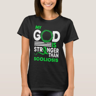 Camiseta Meu Deus É Mais Forte Que Fita De Consciência Da E
