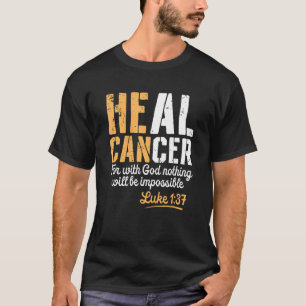 Camiseta Meu Deus É Mais Forte Que O Sobrevivente Da Leucem