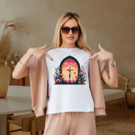 Camiseta Meu Deus, ele detém a vitória