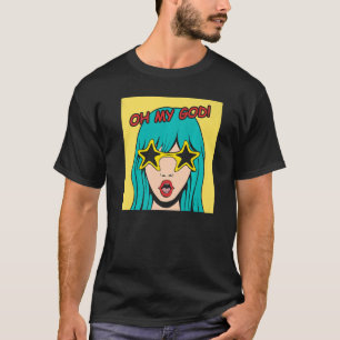 Camiseta Meu Deus, Omg Pop