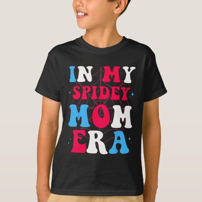 Camiseta Meu Dia de as mães Spidey Mãe (Frente)