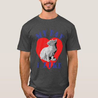 Camiseta meu dia de gato