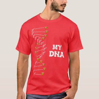 Camiseta Meu Dna É Pizza E Sono 10462413
