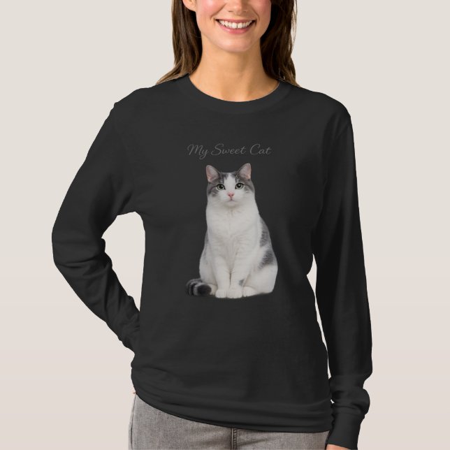 Camiseta Meu Doce Gato Persa (Frente)