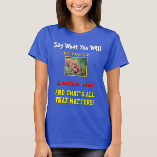 Camiseta Meu Doodle Me Ama