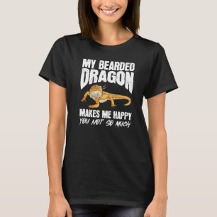 Camiseta Meu Dragão Carinhoso Me Faz Feliz Lizard