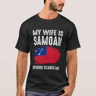 Camiseta Meu É Samoano Nada Me Assusta Bandeira Raízes Patr