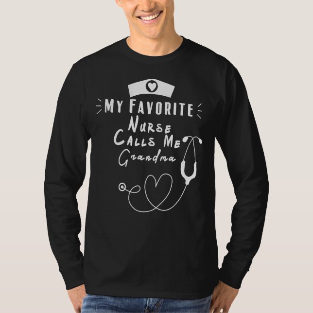 Camiseta Meu Enfermeiro Favorito Me Chama Hubby (Frente)