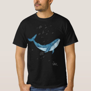 Camiseta Meu Espírito Animal - Baleia Azul