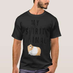 Camiseta Meu Espírito Animal Guiné Porco Sobrevoado Guin