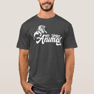 Camiseta Meu Espírito Animal Leia A Vida Selvagem Safari Av