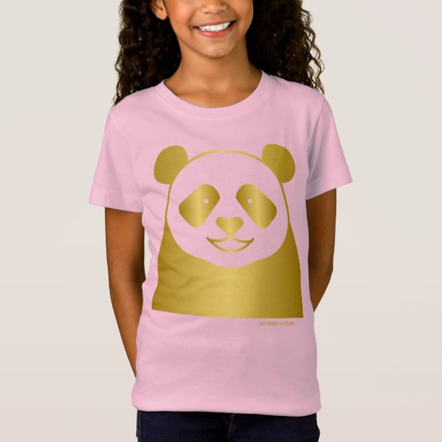 Camiseta Meu Espírito Animal - Panda (Frente)