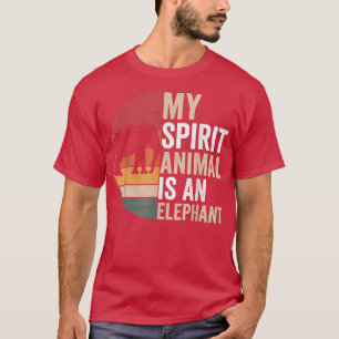 Camiseta Meu Espírito É Um Aplicativo Elefante Elefante