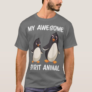 Camiseta Meu Espírito Fantástico Animal é um Pinguim Cute P