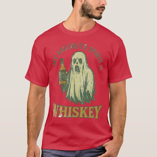 Camiseta Meu Espírito Favorito é Whiskey (Frente)