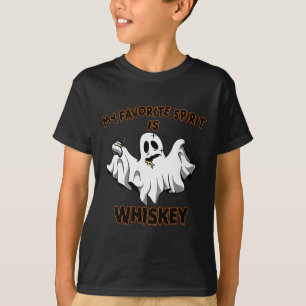 Camiseta Meu Espírito Favorito É Whkey Boo Groovy Cute Ghos
