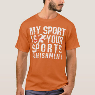Camiseta Meu Esporte é o Castigo do Seu Esporte Corrida Cro