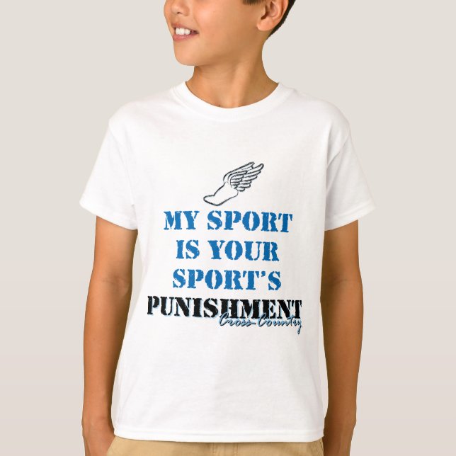 Camiseta Meu esporte é sua punição esportiva - CC (Frente)
